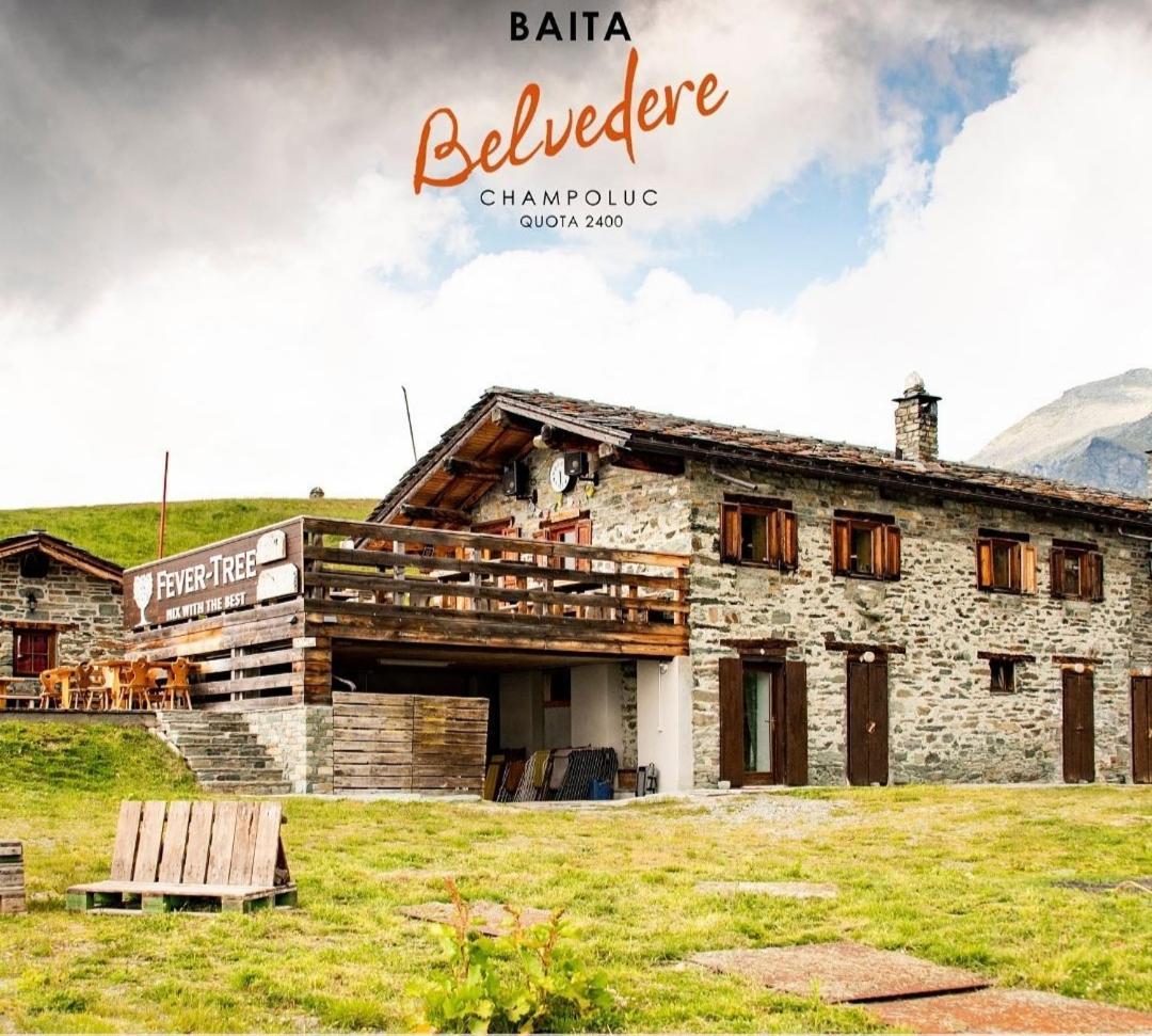 Rifugio Baita Belvedere Bed & Breakfast Champoluc Dış mekan fotoğraf